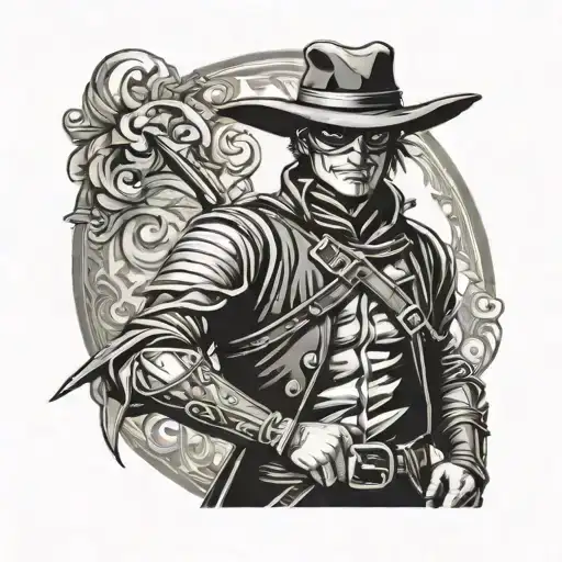 zorro tattoo design idea