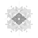 ART DECO ARCHITECTURE tattoo design idea