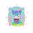 Bojack Horseman tattoo design idea