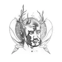 Anthony Bourdain tattoo design idea