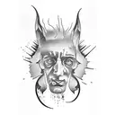 Anthony Bourdain tattoo design idea