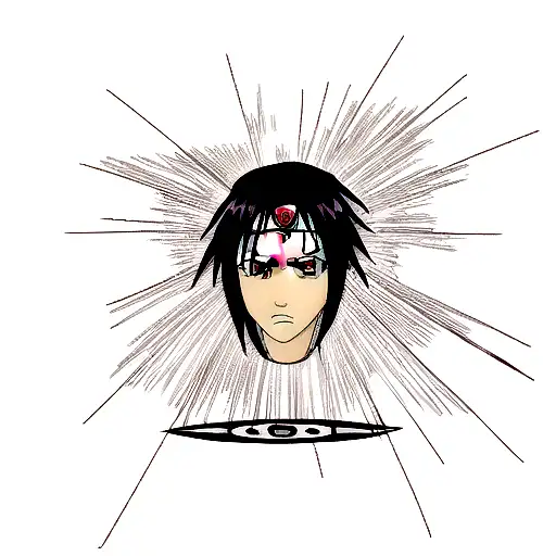 rinnegan and sharingan tattoo design idea