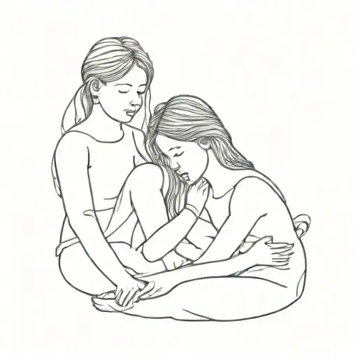 3 siblings tattoo design idea