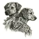 3 siblings tattoo design idea