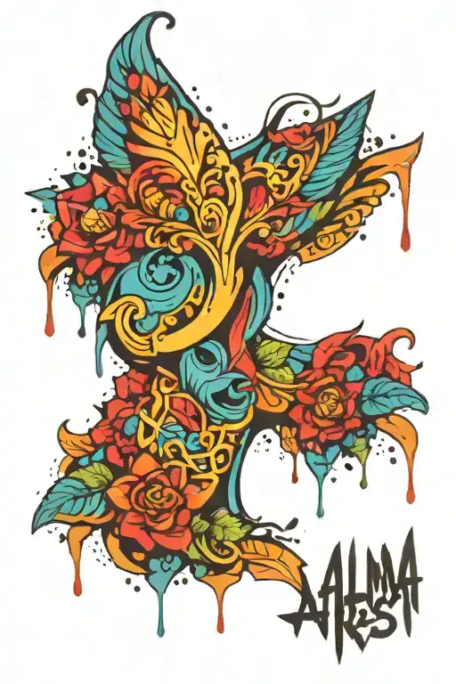 ALMA REST tattoo design idea
