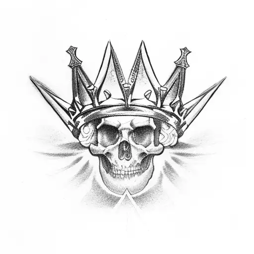 Pin on Crown Tattoo Ideas for Women