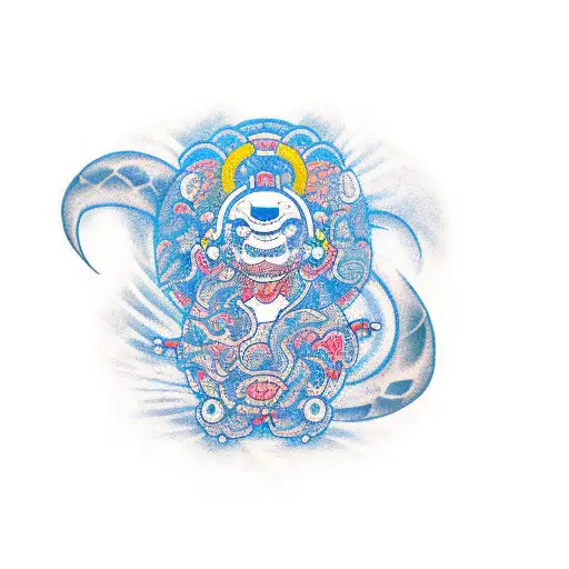 Sure, here's a prompt in English for an AI generating images for a tattoo on the front of the right forearm, combining a tattoo design idea