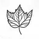 leaves falling from the wind,apple tree tattoo design idea