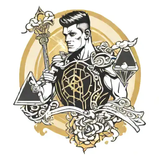 Cody rhodes tattoo design idea