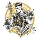 Cody rhodes tattoo design idea