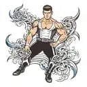 Cody rhodes tattoo design idea