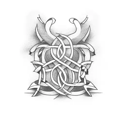 Incorporate symbols of CrossFit and Irish heritage into a tattoo tattoo design idea