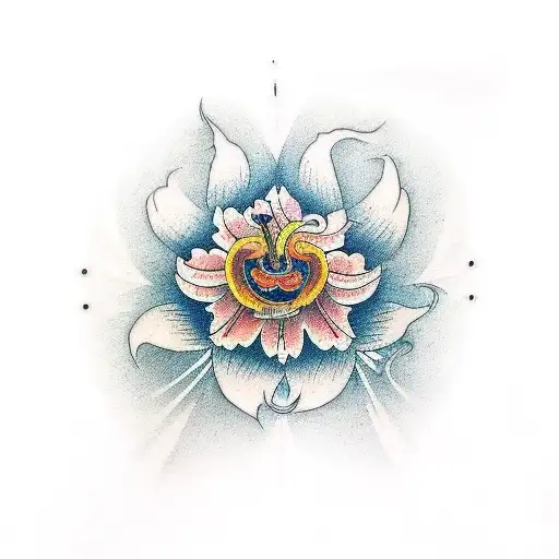 Lily tattoo design idea