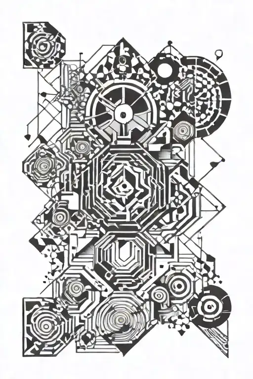 ADHD concept tattoo tattoo design idea