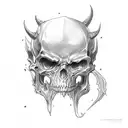 necromancer from diablo tattoo design idea