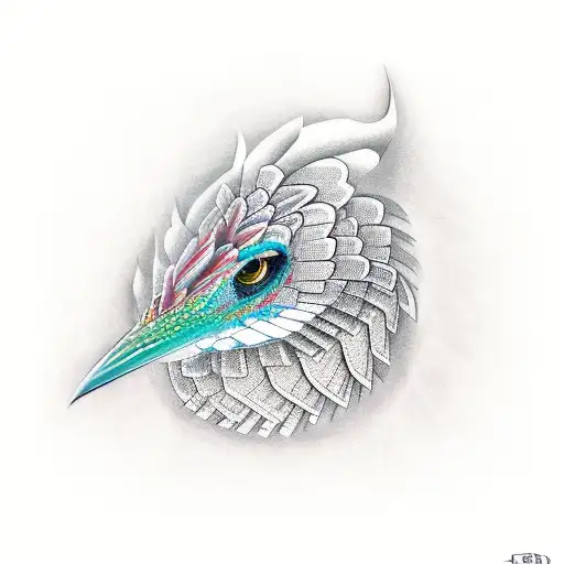 quetzal tattoo design idea