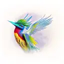 quetzal tattoo design idea