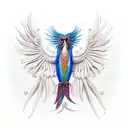 quetzal tattoo design idea