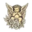 CHERUB tattoo design idea