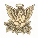 CHERUB tattoo design idea