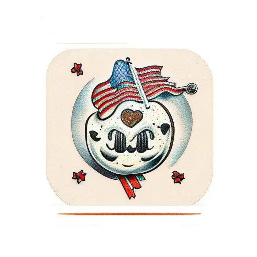 chocolate chip pancakes tattoo design idea