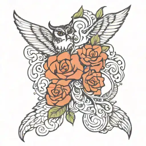 matching tattoos mother and daughter  tattoo design idea
