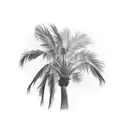 Palm Tree,  tattoo design idea