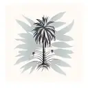 Palm Tree,  tattoo design idea