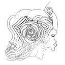 Silver Lining tattoo design idea