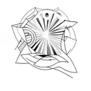 Silver Lining tattoo design idea