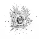 Rosemary  tattoo design idea