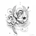 Rosemary  tattoo design idea