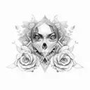 Rosemary  tattoo design idea
