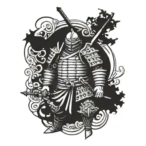 Ronin  tattoo design idea