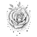 August, July, June, December birth flowers  tattoo design idea