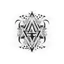 stay insane dark lettering tattoo design idea