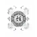 tea leaf tattoo design idea