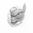 letters T,G,M,M tattoo design idea