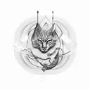 letters T,G,M,M tattoo design idea