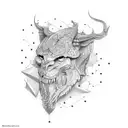 knowledge and power tattoo design idea