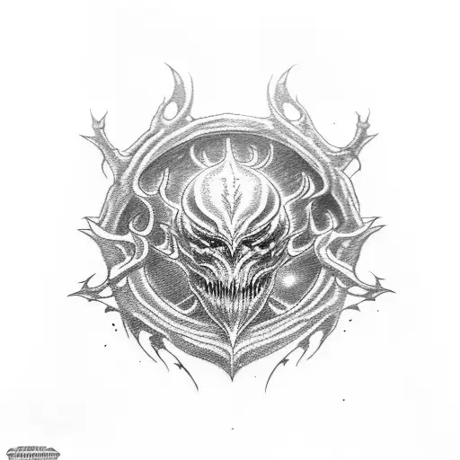 sleeve tattoo of all bloodborne bosses and the hunter tattoo design idea