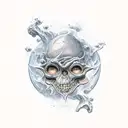 alchemist magic with science tattoo design idea