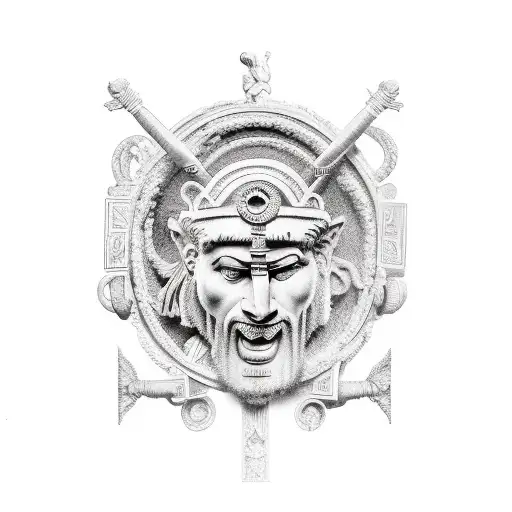 Roman Mytholgy tattoo design idea