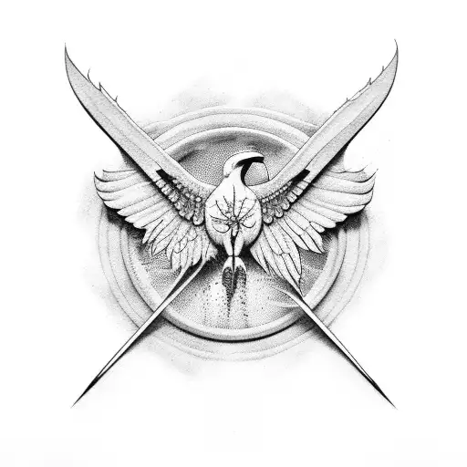 Icarus tattoo design idea