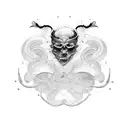 Icarus tattoo design idea