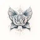 noting is impossible  tattoo design idea