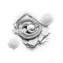 noting is impossible  tattoo design idea