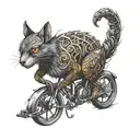 breaking the endless cycle path tattoo design idea