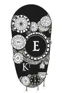 life is a gamble roulette tattoo design idea