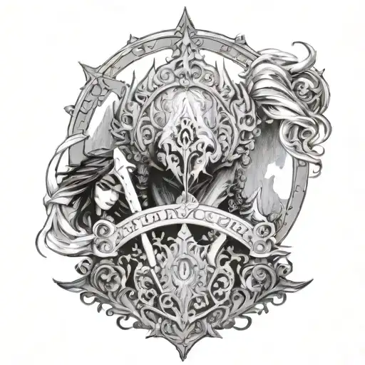 throne of glass tattoo design idea